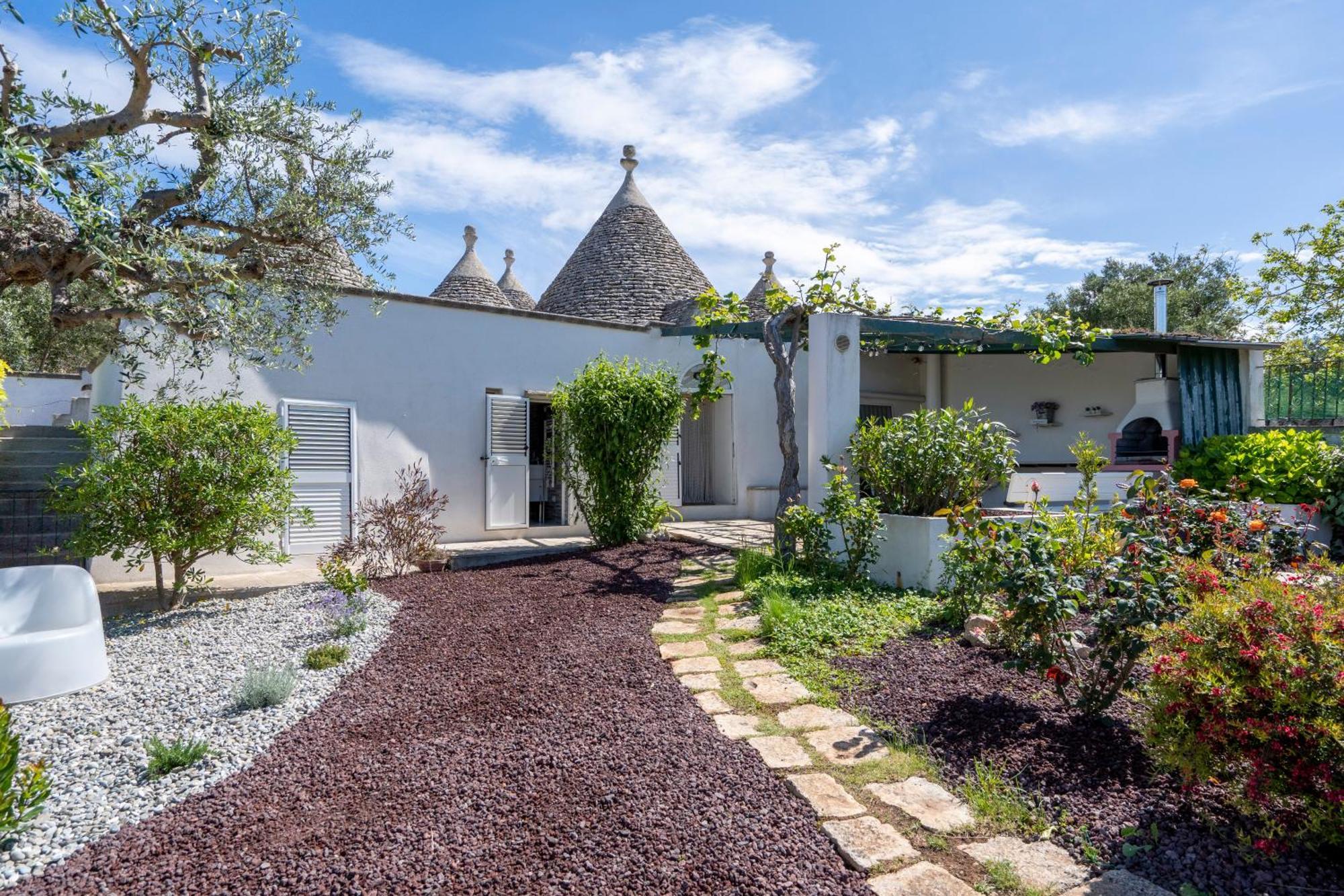 Вилла Trullo Grecla With Pool And Parking Мартина-Франка Экстерьер фото